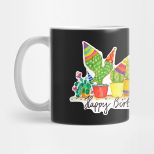 Cactus Birthday Mug